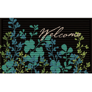 Hawthorne 3D Midnight Karma Doormat