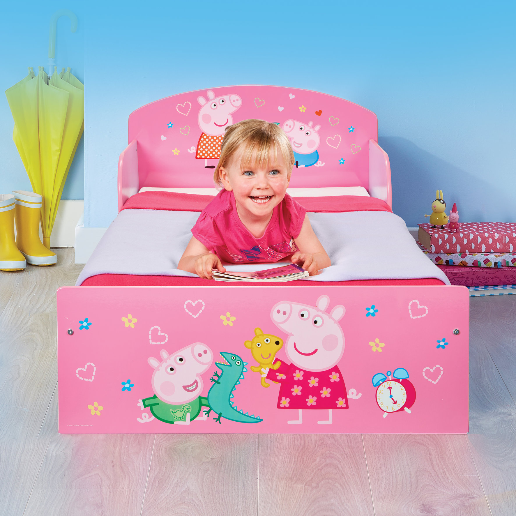 peppa pig bed with tent