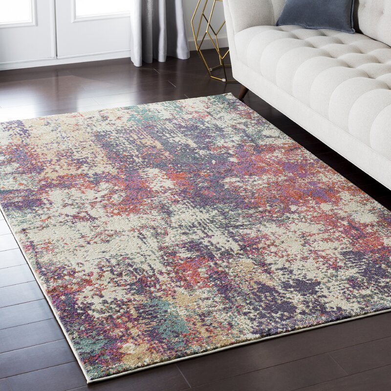 Mistana Camillei Purple/Pink Area Rug & Reviews | Wayfair