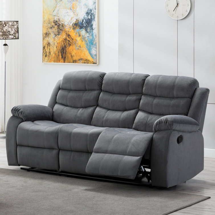 Red Barrel Studio® Kingstowne 81'' Pillow Top Arm Reclining Sofa