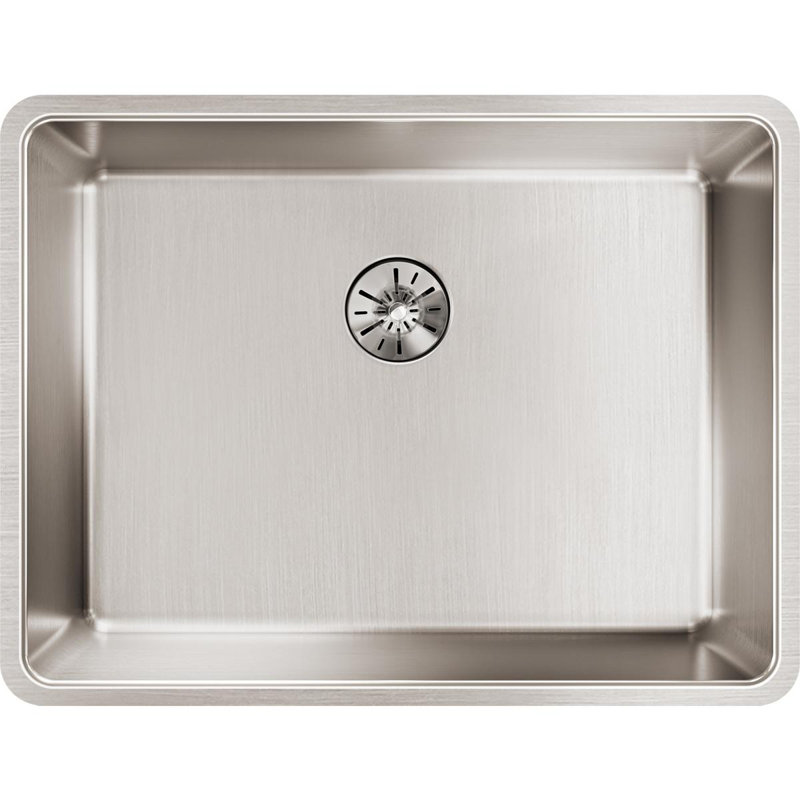 Elkay Lustertone Iconix 24 L X 18 W Undermount Kitchen Sink With Perfect Drain Wayfair