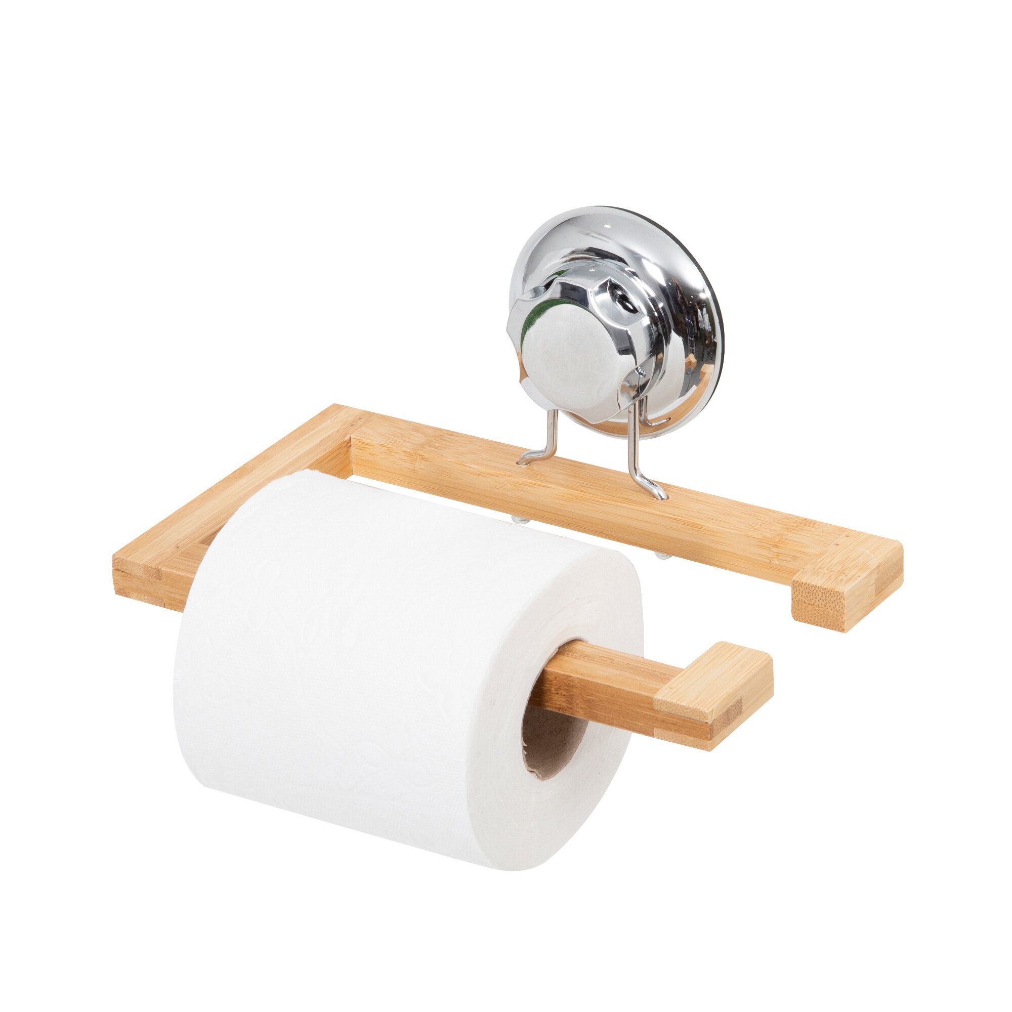 beige toilet roll holder