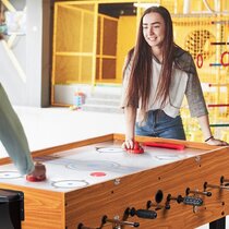 New Foosball Table Machine Triangle Table Corner Edge Durable Accessories 2019 