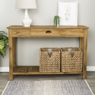 Dark Brown Entry Table Wayfair Burford Entry Console Table