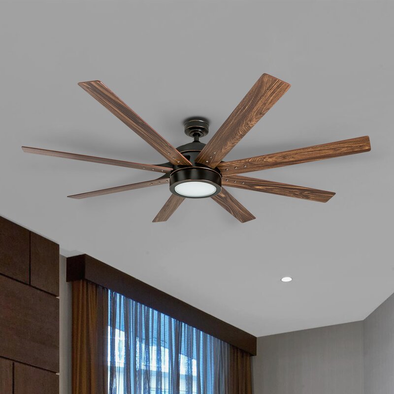 Wrought Studio Centre Market Place Led Ceiling Fan Reviews Wayfair