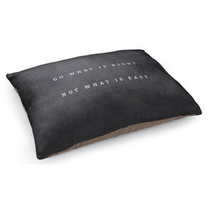 Do What is Right Pet Pillow