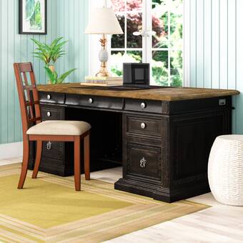 Hooker Furniture Telluride Wood Executive Desk Reviews Wayfair