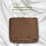Amazon Com Bellrino Replacement Umbrella Canopy For 9ft 8 Ribs Tan Sand Canopy Only Garden Outdoor