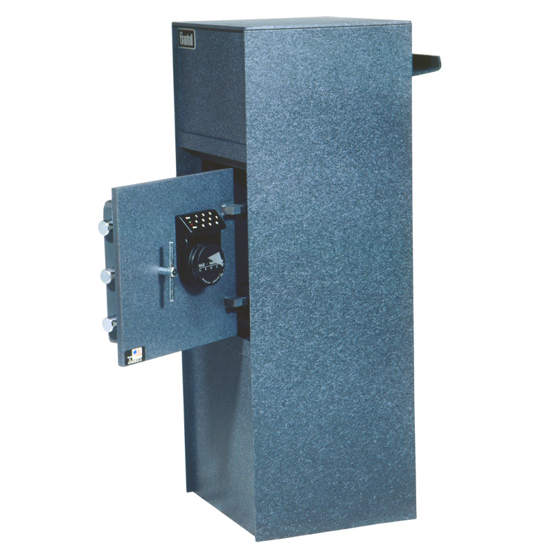 Gardall Large Single Door Commercial Back Loading Depository Safe 2 06 Cuft Wayfair