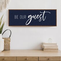 Welcome Guest Sign Be Our Guest Guest Wood Sign Guest Sign Be Our Guest Sign