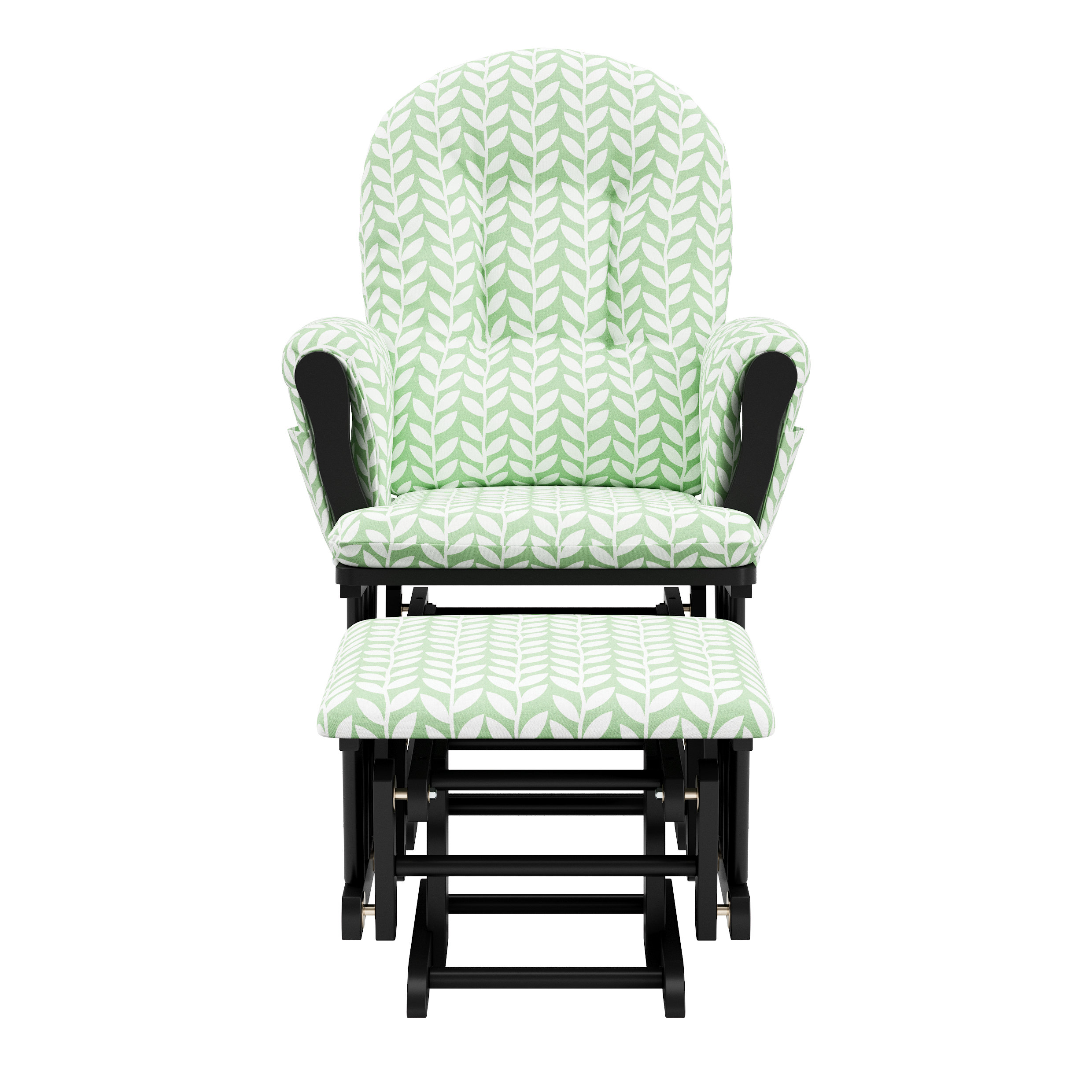 hoop glider and ottoman