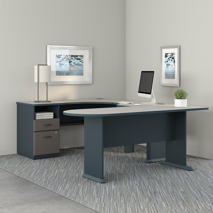 Bush Business Furniture Series A U Shaped Corner Desk Reviews