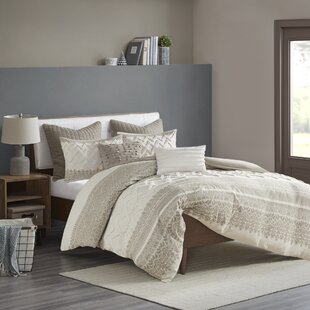 White And Beige Comforter Wayfair