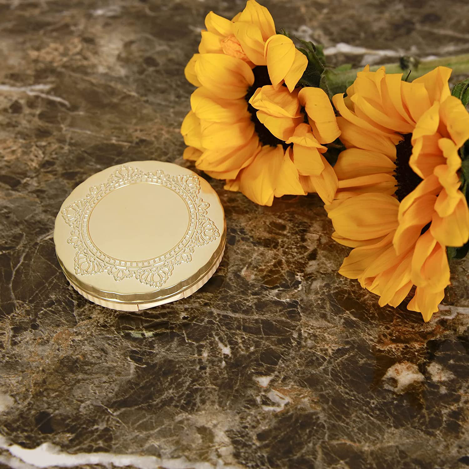 Everly Quinn Practicalws 17.7In116In Coral Brown Marble Contact Paper