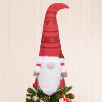 Details about   Gnome old man christmas tree topper gift christmas living room decoration 