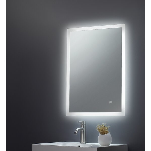 Neu Type Modern Simple Metal Hanging Wall Mounted Mirror Bathroom