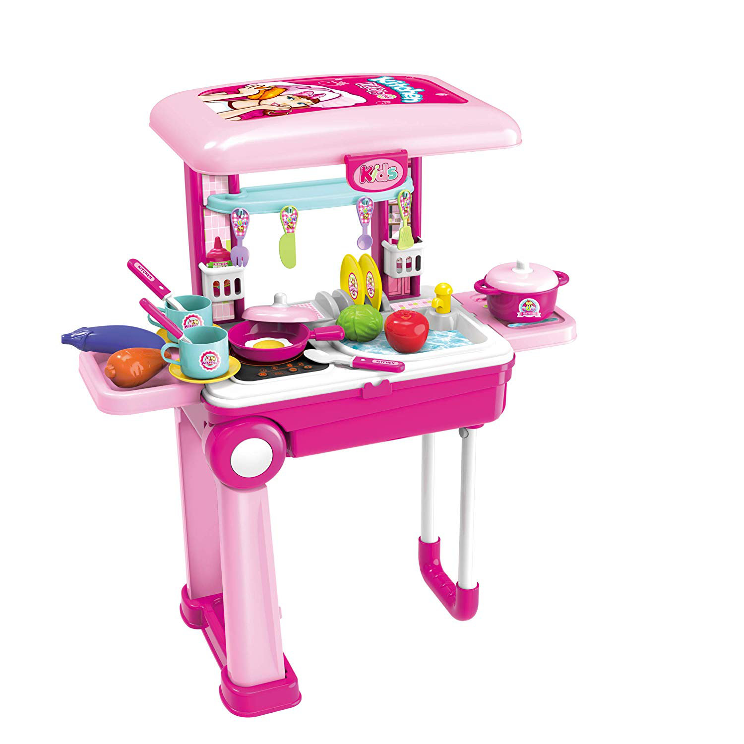 portable kitchen play set