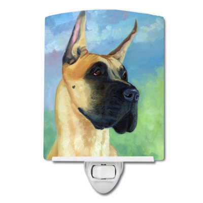 Great Dane Apollo the Great Ceramic Night Light Carolines Treasures