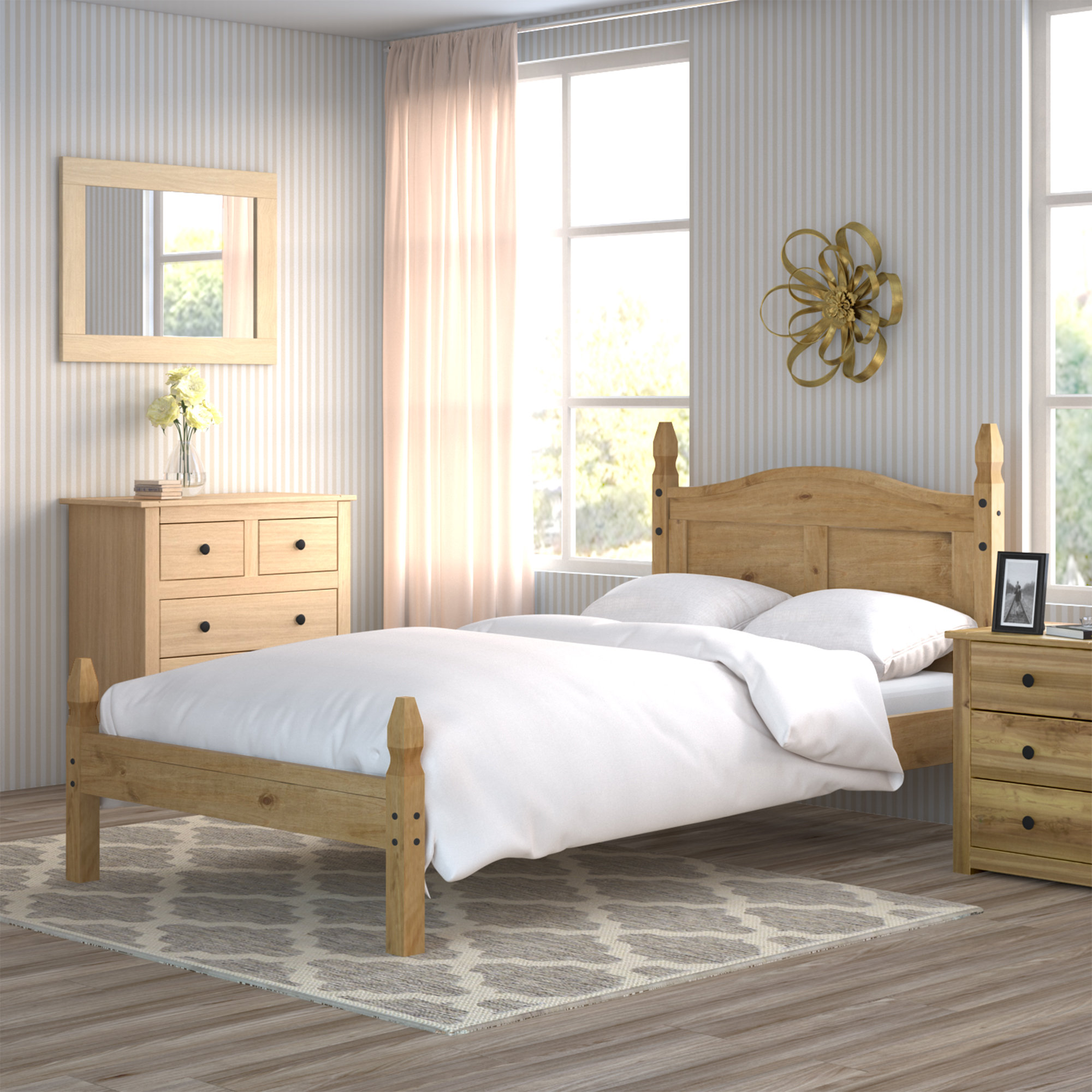 Union Rustic Dodge Bed Frame Reviews Wayfair Co Uk