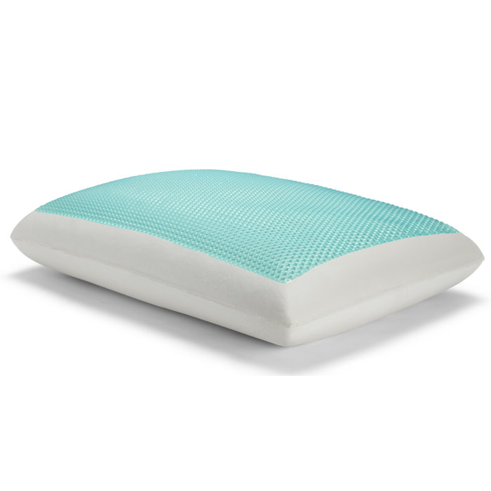 Sealy Medium Gel Memory Foam 16 X 24 Cooling Bed Pillow