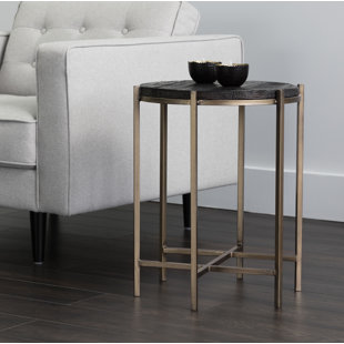 Laclair End Table by Bloomsbury Market