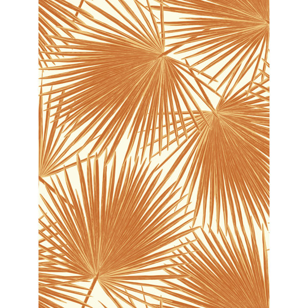 Bay Isle Home Rylee Tropical Leave 27 L X 27 W Wallpaper Roll
