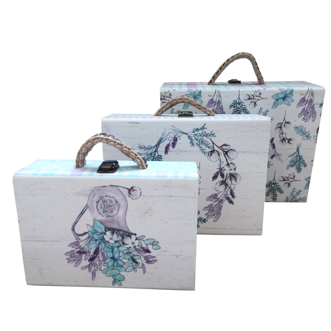 Lily Manor 3-tlg. Truhen-Set Chapin