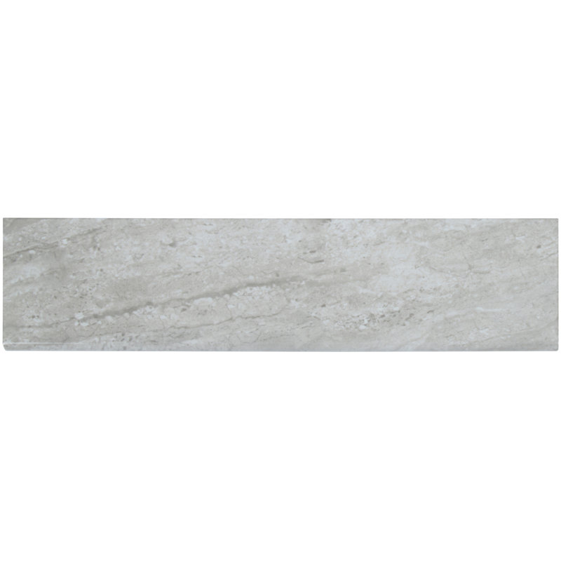 Msi Clique Gris 4 X 16 Porcelain Bullnose Tile Trim In Gray Clique Gris 4 X 16 Porcelain Bullnose Tile Trim