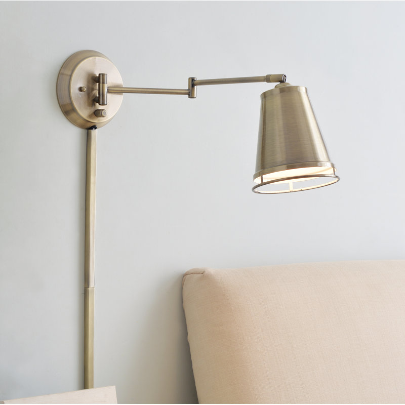 Zara 1 Light Plug In Swing Arm Zara 1 Light Plug In Swing Arm