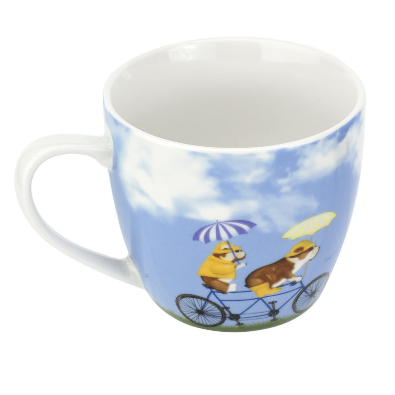 bulldog coffee mug