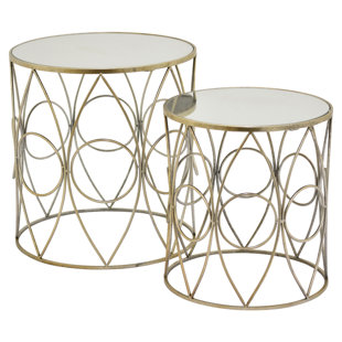 Go to store & view more images Jaxxon 2 Piece Nesting Tables (Set of 2) by Everly Quinn