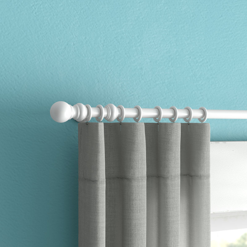 Wayfair Basics Tartaglia Curtain Pole Set Reviews Wayfair Co Uk