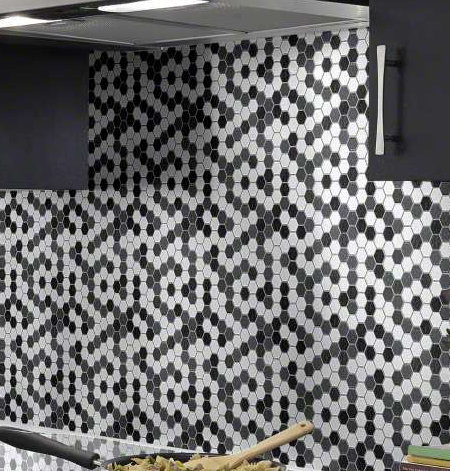 Shaw Floors Victoria Hexagon 1 X 1 Ceramic Mosaic Tile Wayfair