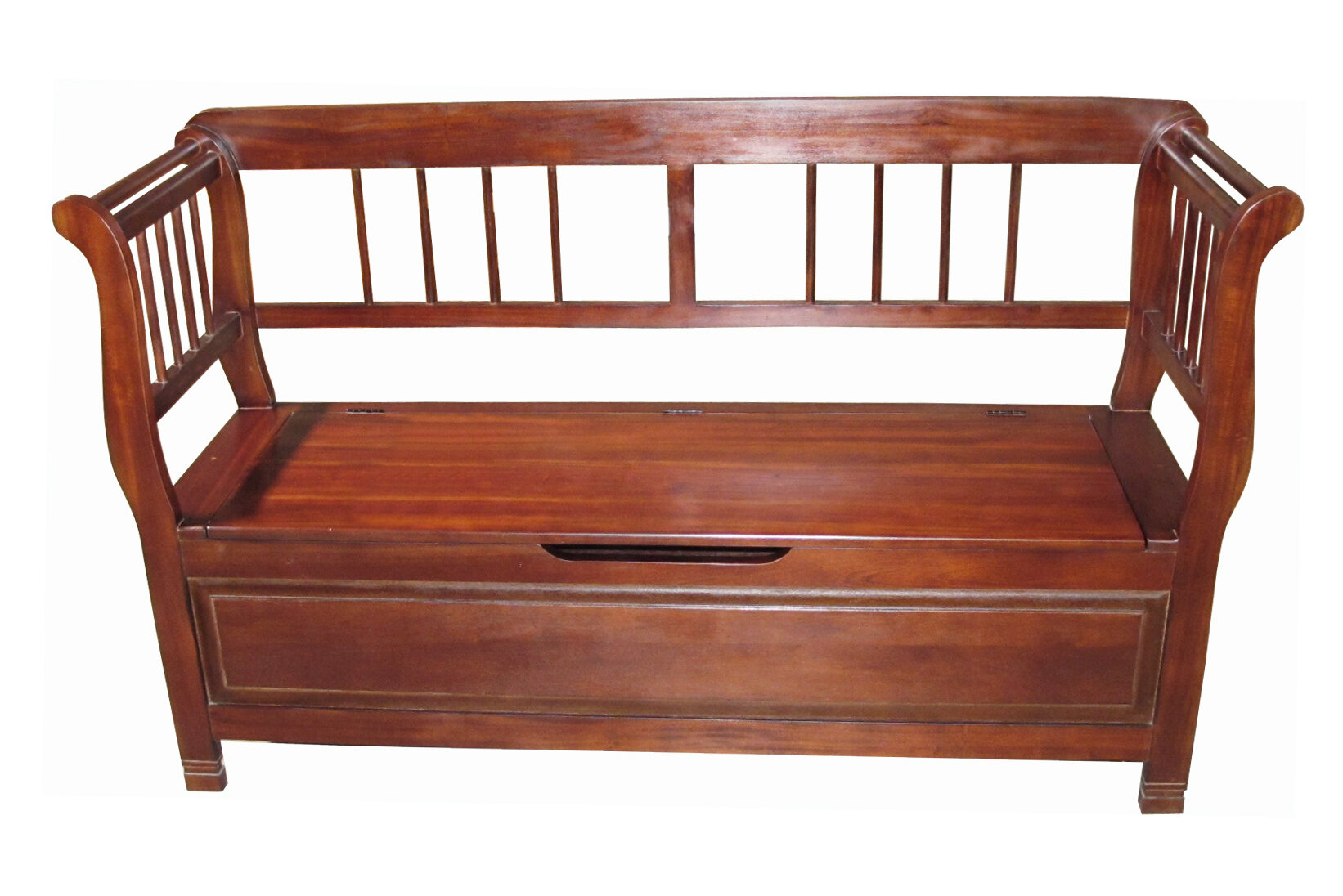 Lift Wood Storage Bench