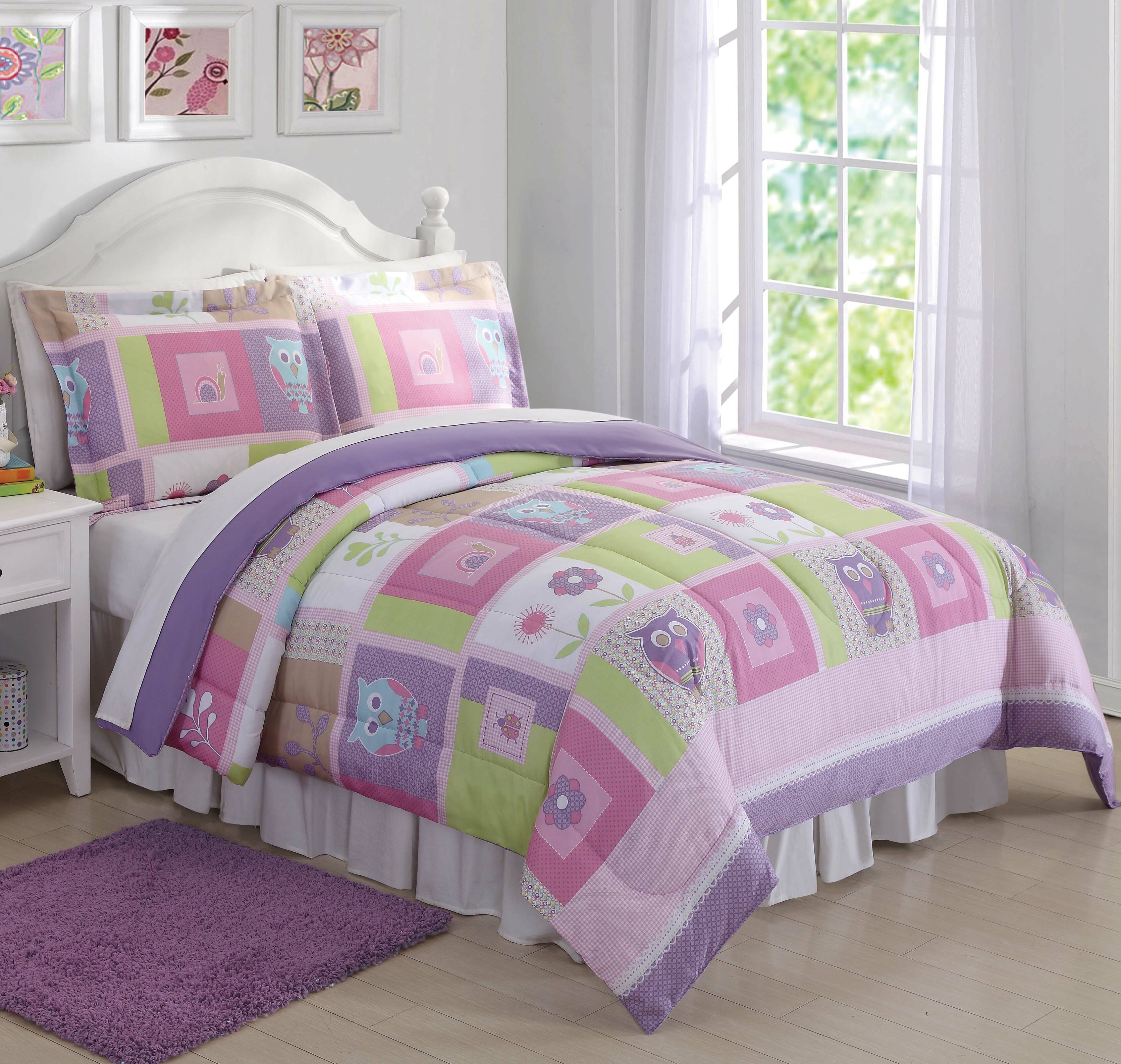 Viv Rae Aurelia Fun Owls Comforter Set Reviews Wayfair