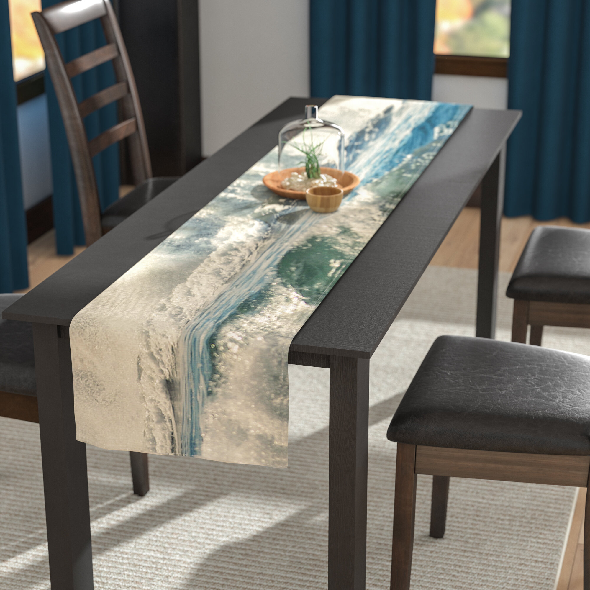 Robin Dickinson Forever Young Coastal Table Runner