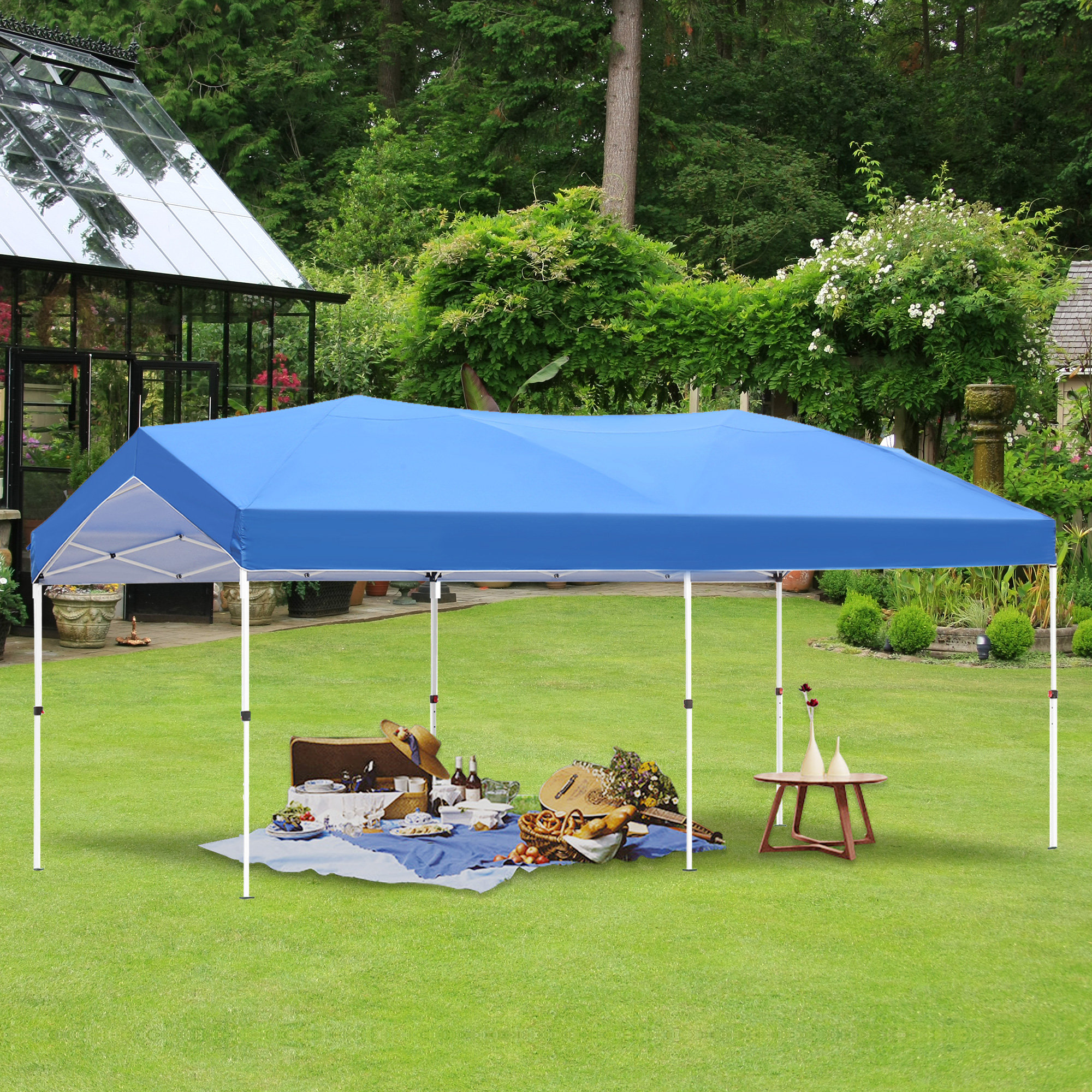 OVASTLKUY 10' X 20' Tent Canopy Tent 