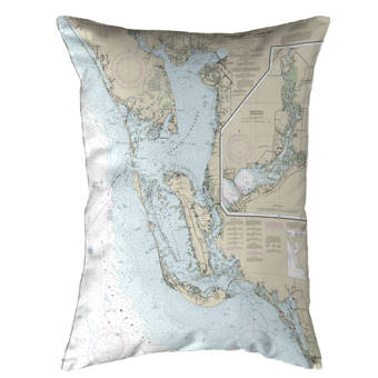 Highland Dunes Simental Vertical Heron Indoor Outdoor Lumbar Pillow Wayfair