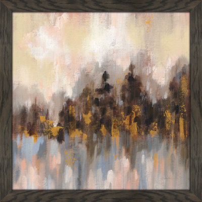 'Blushing Forest I' Acrylic Painting Print Union Rustic Size: 39.5" H x 39.5" W x 0.75" D