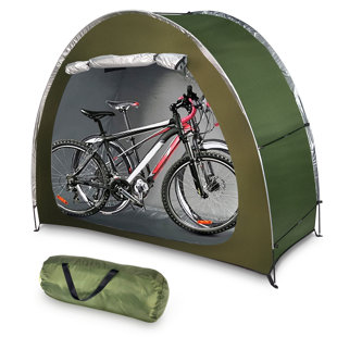 ALEKO Outdoor Bike/Garden and Pool Storage 2 Person Tent with Carry Bag 