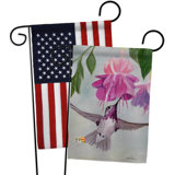 Hummingbird Garden Flag Wayfair