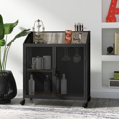 Williston Forge Bowles Bar Cabinet Reviews Wayfair