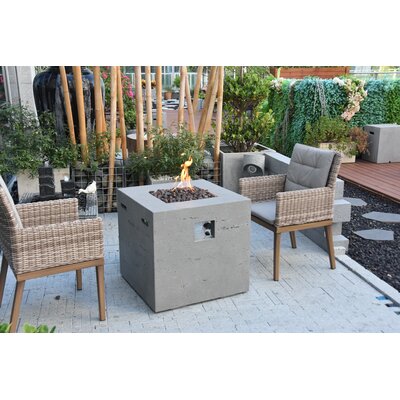 colton concrete wood burning fire pit table