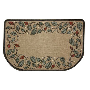 Fireplace Hearth Rugs You Ll Love Wayfair Berry Vine Textured Weave Natural Rug
