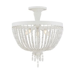 Didier 3-Light Semi Flush Mount