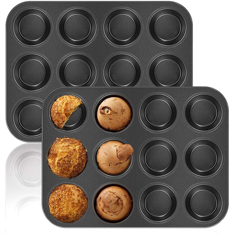 Basics Carbon Steel Muffin Pan 2-Pack
