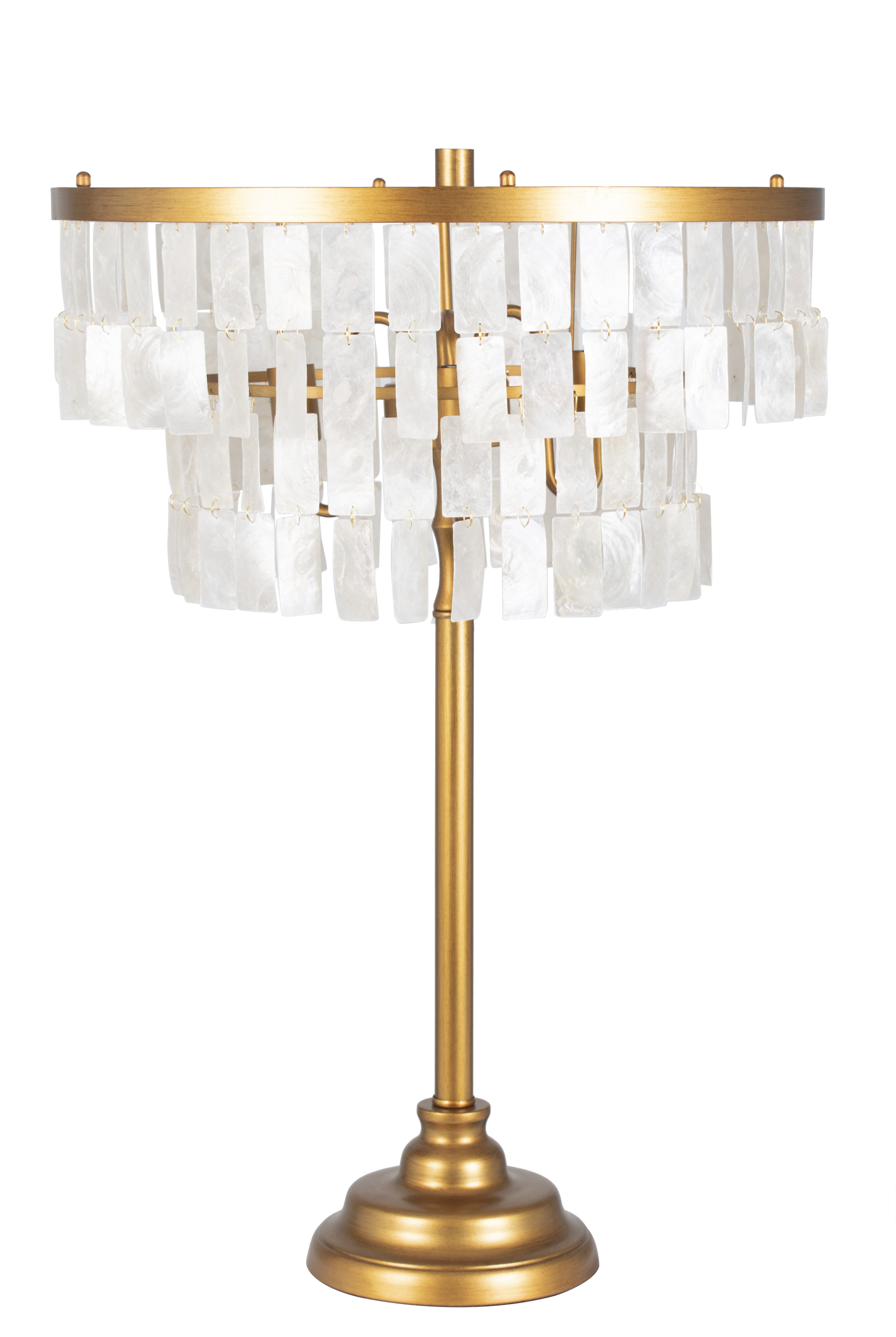 gold leaf table lamp