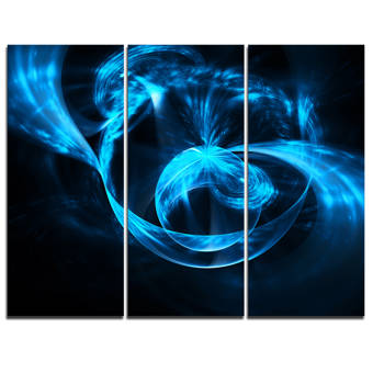 Designart Broken Human Body With Fire 3 Piece Graphic Art On Wrapped Canvas Set Wayfair