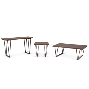 Sturgis 3 Piece Coffee Table Set by Williston Forge Discount