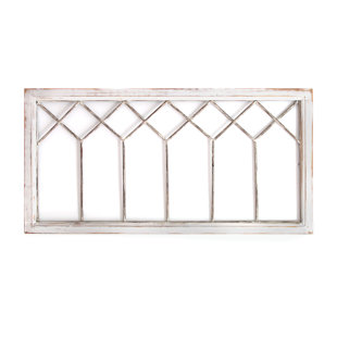 White Distressed Window Frames Wayfair Distressed Window Panel Wall Decor